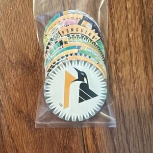 NHL 🏒 Hockey Pittsburgh Penguins Vintage Pogs 1994